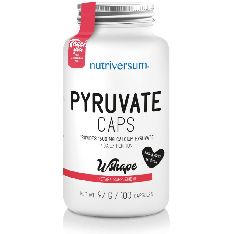 Nutriversum - WSHAPE - Pyruvate 100 caps