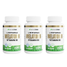 3x Naturestrong L-Tryptophan, Melatonin, Vitamin B6 Complex 120 tabs