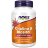 NOW Foods Choline & Inositol, 100 Veg Capsules