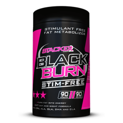 Stacker2 Europe Black Burn STIM-Free - 90 caps