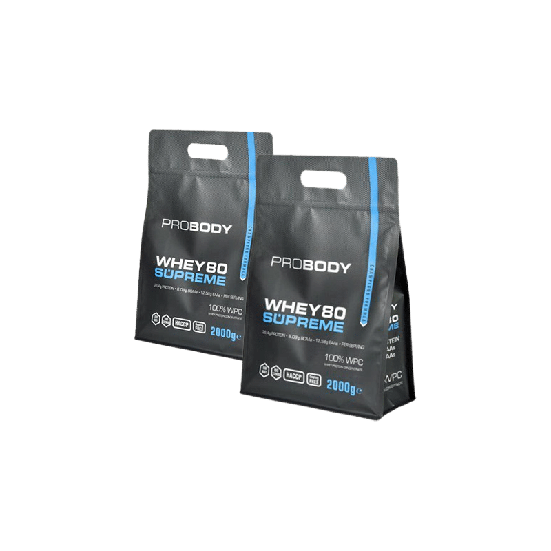 2x Probody Whey 80 Supreme Protein 2 kg - Proteinas