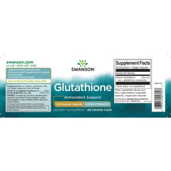 Swanson Reduced Glutathione Double Strength 60 vcaps