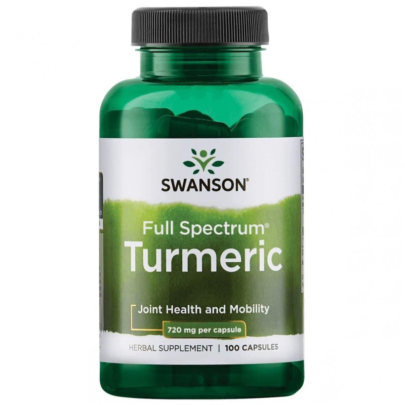 Swanson Full Spectrum Turmeric 720mg 100 capsules