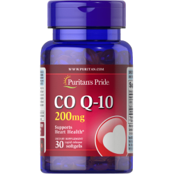 Puritan's Pride Coenzyme Q10 200mg 30 softgels