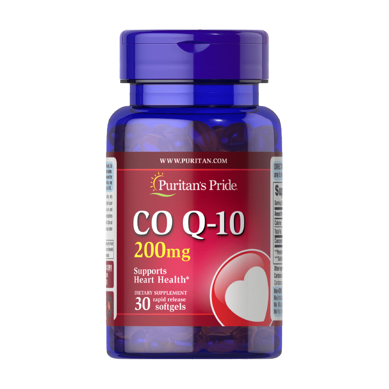 Puritan's Pride Coenzyme Q10 200mg 30 softgels