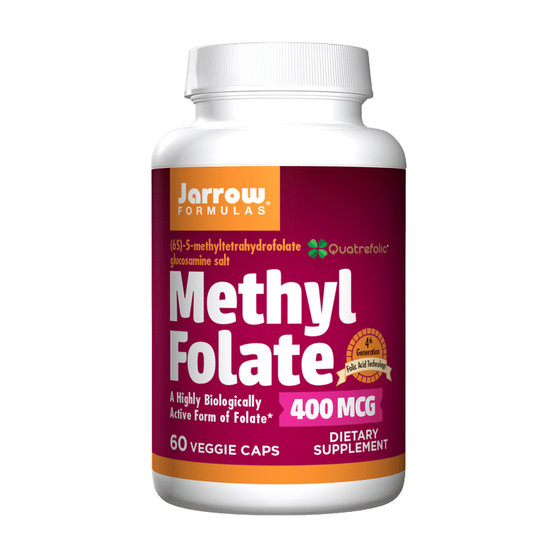 Jarrow Formulas Methyl Folate, 400mcg - 60 vcaps