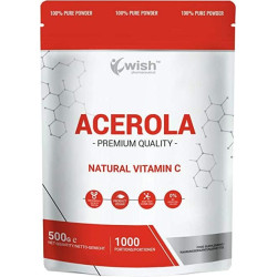 Wish Pharmaceutical Acerola - Natural Vitamin C - 500 g