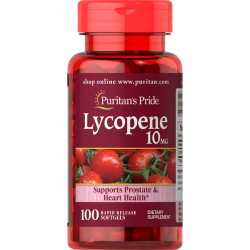 Puritan's Pride Lycopene 10 mg 100 Softgels