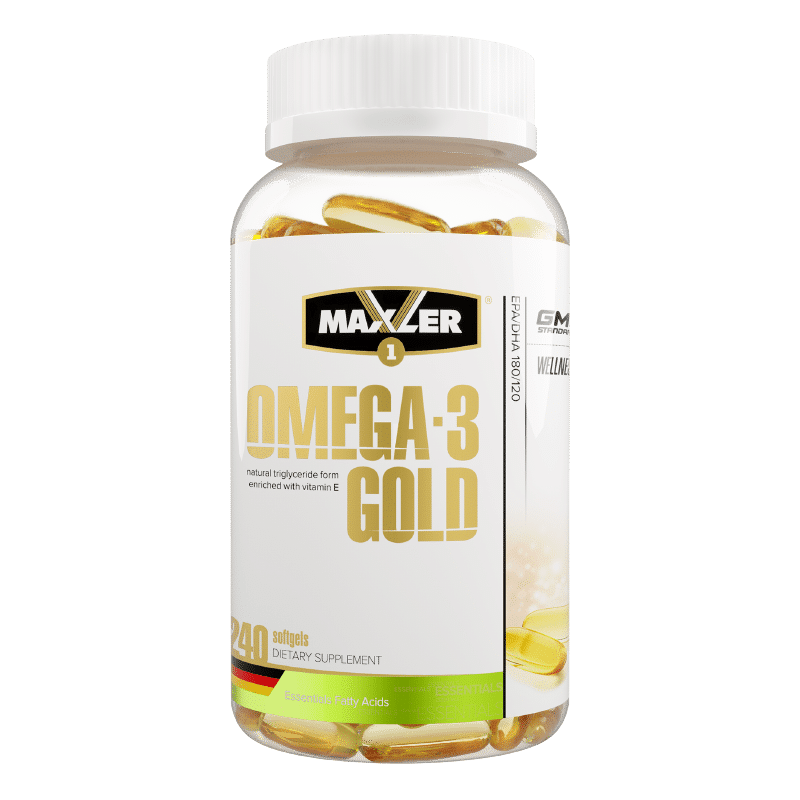 Maxler Omega-3 Gold EU 240softgels