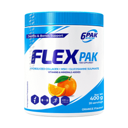 6pak Flex Pak - 400g - Orange