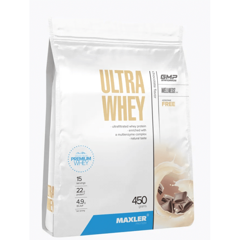 Maxler Ultra Whey Protein 450g bag