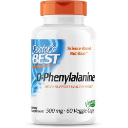 Doctor's Best D-Phenylalanine - 60 vcaps