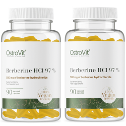 2x OstroVit Berberine HCl 97% VEGE 90 capsules