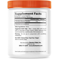 Doctor's Best L-Citrulline Powder - 200 grams