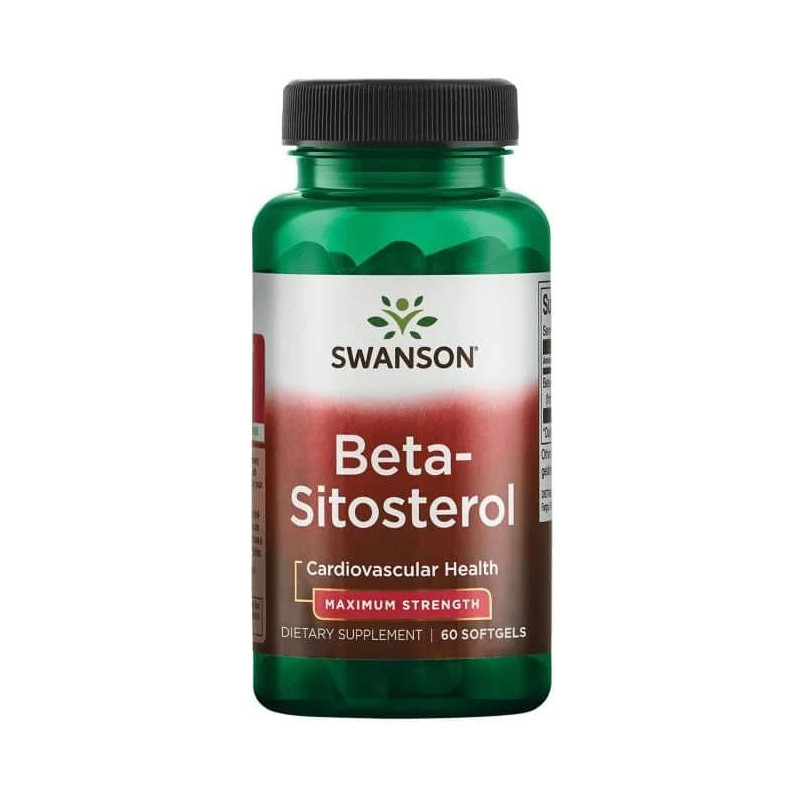 Swanson Beta-Sitosterol Maximum Strength 160 mg 60 softgels