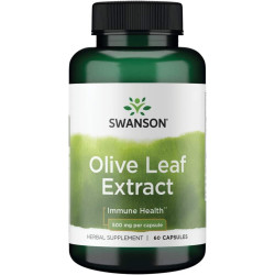 Swanson Olive Leaf Extract 500mg 60 caps