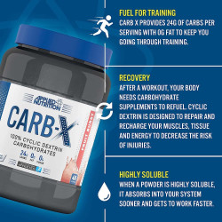 Applied Nutrition Carb X Highly Branched Cyclic Dextrin 48 servings 1.2 kg | Ciklinis dekstrinas