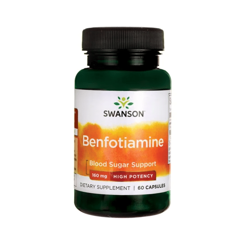 Swanson High Potency Benfotiamine, 160mg - 60 caps