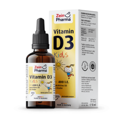 Zein Pharma Vitamin D3 Drops For Kids, 400IU - 10 ml.