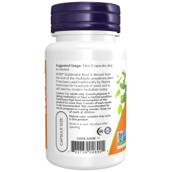 NOW Foods Goldenseal Root, 500mg - 50 vcaps