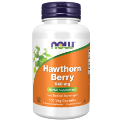 NOW Foods Hawthorn Berry, 540mg - 100 vcaps