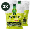 2x Healthy Choice 100% pure whey protein 2kg