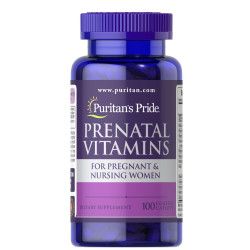 Puritan’s Pride PRENATAL VITAMINS 100 caplets