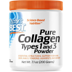 Doctor's Best Pure Collagen Types 1 and 3, Powder - 200 grams