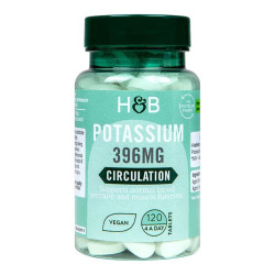 Holland & Barrett Potassium 396 mg 120 Tablets