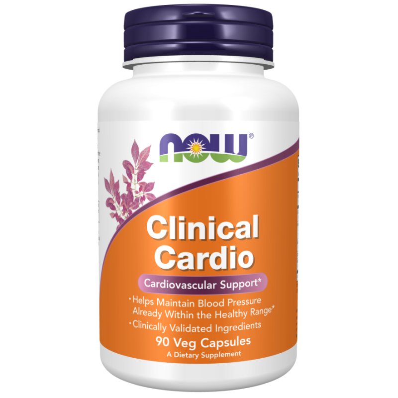 NOW foods Clinical Cardio 90 Veg Capsules