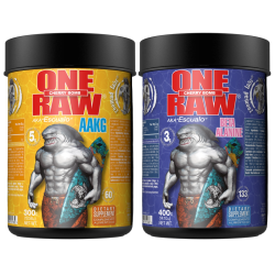 Deal'as!! ZOOMAD ONE RAW BETA-ALANINE 400g + ZOOMAD ONE RAW AAKG 300g