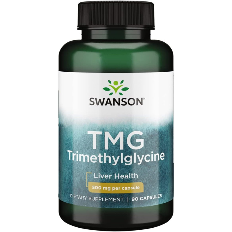 Swanson TMG Trimethylglycine 500 mg 90 Capsules