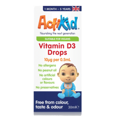 ActiKid Vitamin D3 Drops, 10mcg - 5.3 ml