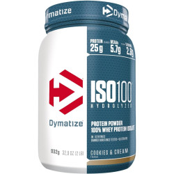 Dymatize ISO 100 Hidrolizuoto Išrūgų Baltymų Izoliatas - 932g