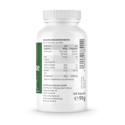 Zein Pharma Natural D-Mannose - 500mg, 160 capsules