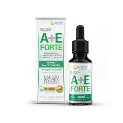 WISH Natural Vitamin A + E Forte drops 30 ml