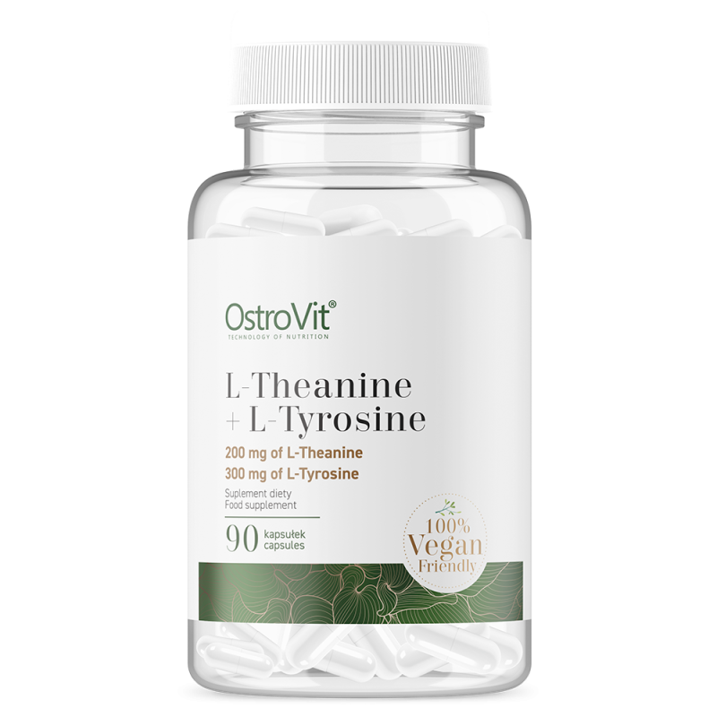 OstroVit Theanine + Tyrosine VEGE 90 caps