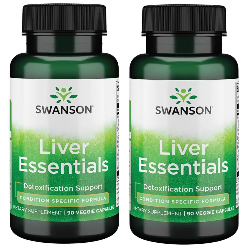 2x Swanson Liver Essentials 90caps akcija