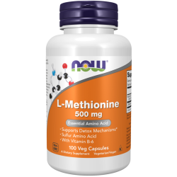 NOW Foods L-Methionine 500mg 100caps