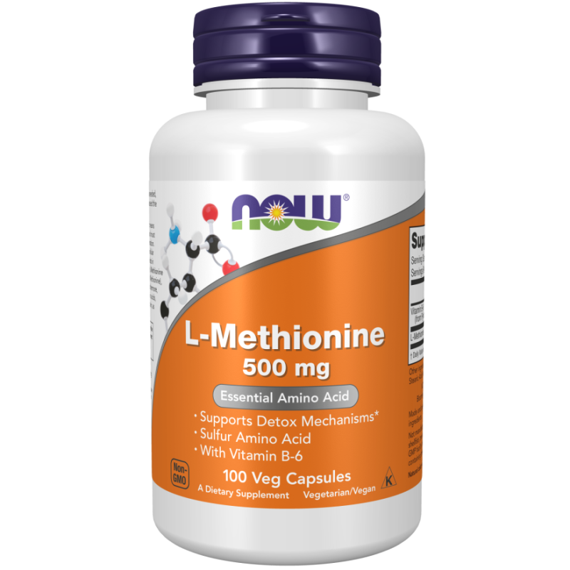 NOW Foods L-Methionine 500mg 100caps