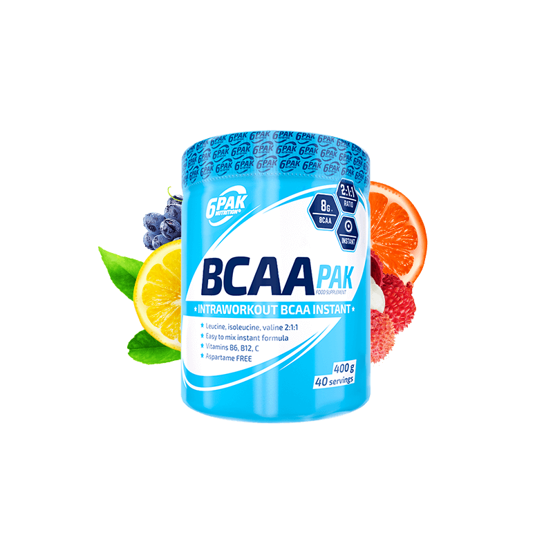 6PAK BCAA PAK 400g