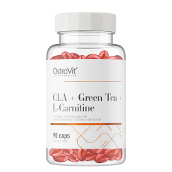 OstroVit CLA + GREEN TEA + L-CARNITINE 90 softgels