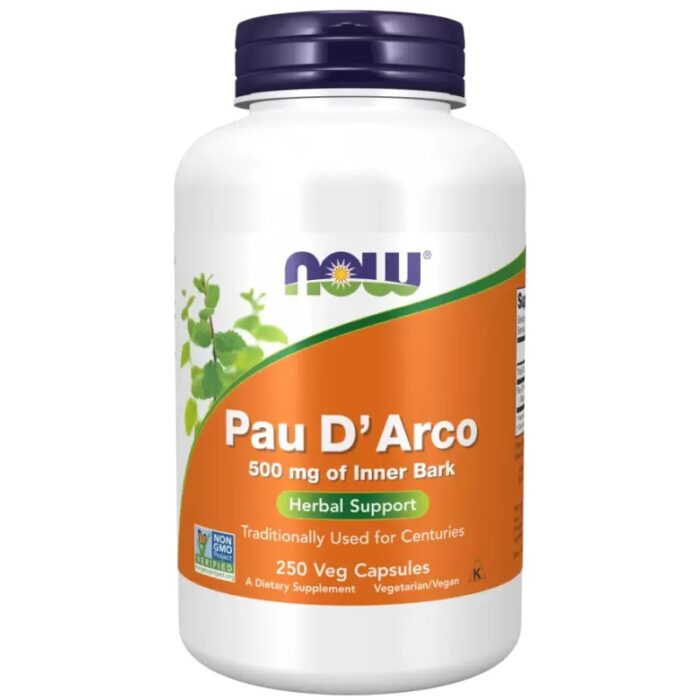 NOW Foods Pau D'Arco 500mg 250caps