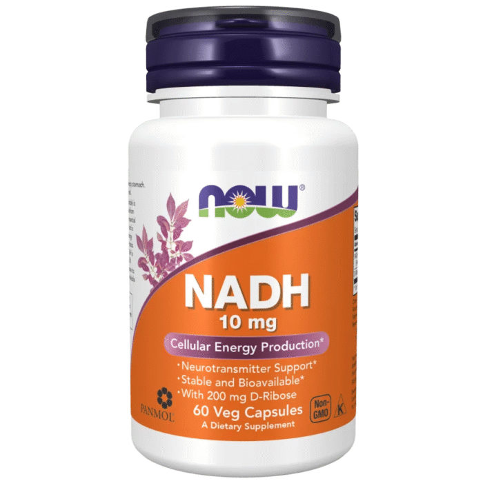 NOW foods, NADH (Reduced Nicotinamide Adenine Dinucleotide) 10 mg