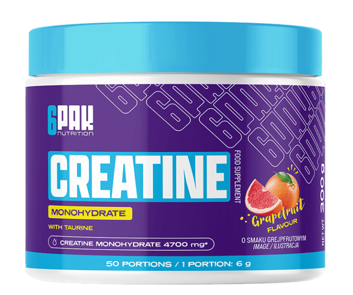 6PAK Creatine Monohydrate - 300g