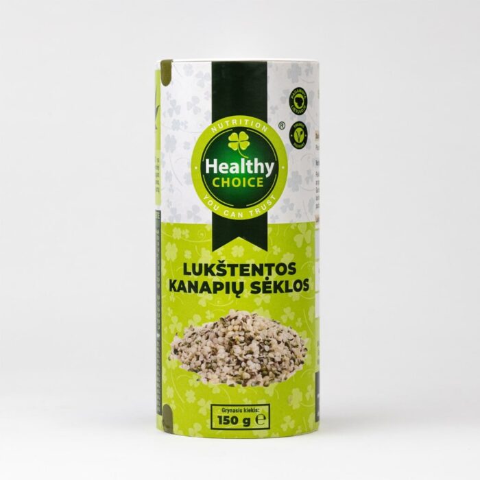 Healthy Choice Hulled hemp seeds, 150g
