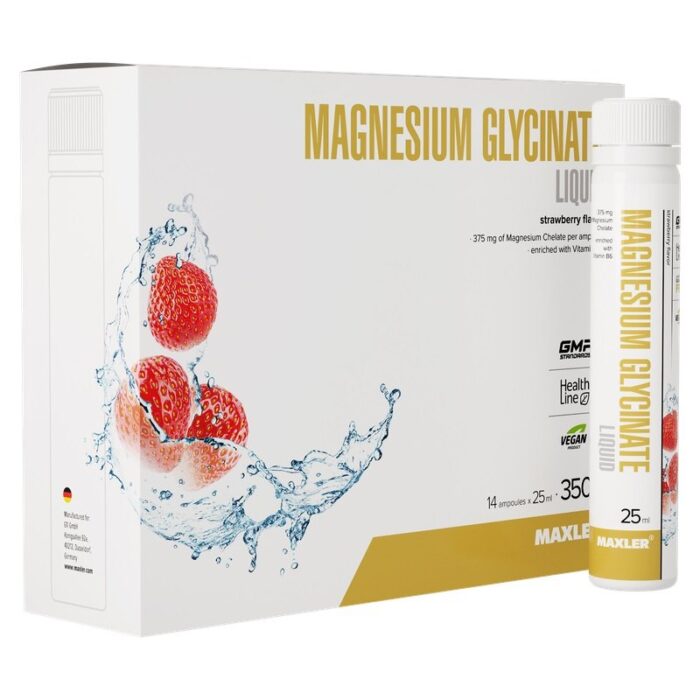 Maxler Magnesium Glycinate Liquid 14 x 25 ml box