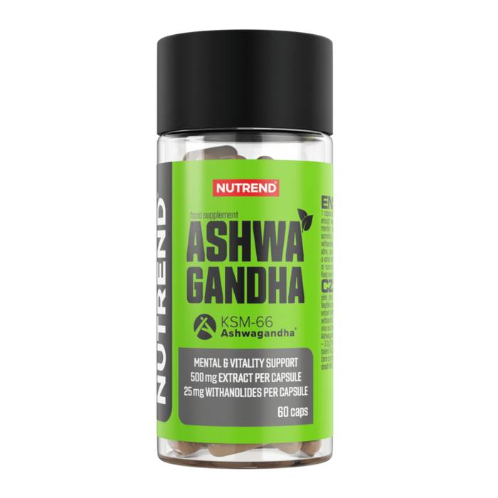 Nutrend Ashwagandha KSM-66, 60 capsules
