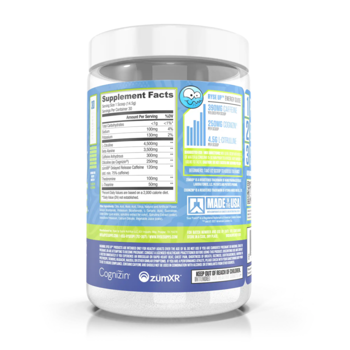 Ryse Loaded Pre Workout Powder – 30 servings, NEW - Image 5