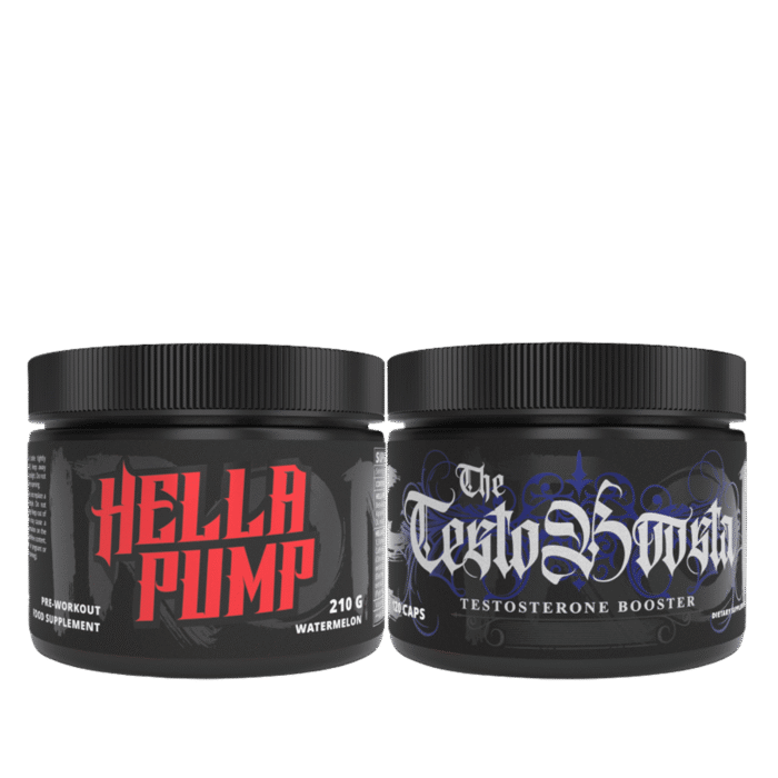 The Iron X Hella Pump 210g + Testoboosta 120caps